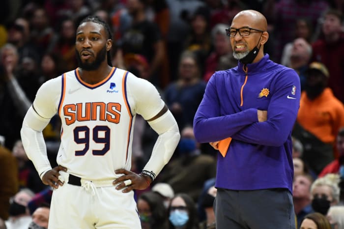 Crowder and head coach Monty Williams' relationship took a sharp turn following the game 7 dismantling to the Dallas Mavericks in 2022.